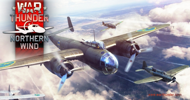 DMM GAMESがサービスを展開しているPC/PS4マルチコンバットオンラインゲーム『War Thunder』大型アップデート1.95でスウェーデン空軍ツリー導入！限定兵器が手に入るイベントも開催！