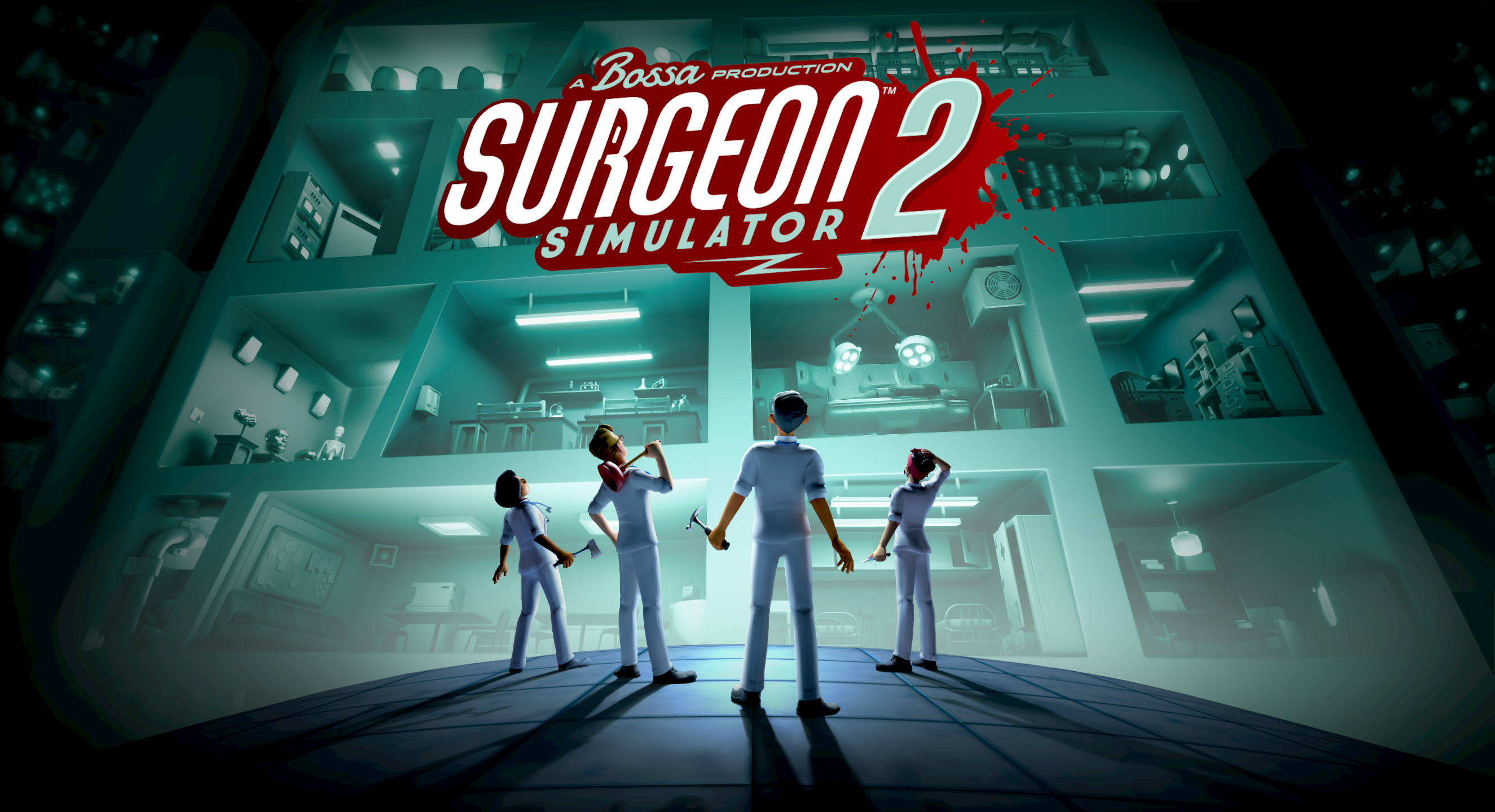 ハチャメチャ外科手術シミュレーション・ゲーム
『Surgeon Simulator 2』が8月27日リリース！
Bossa Labs作成モードの紹介ビデオも公開！