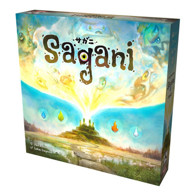 精霊たちの調和がテーマのパズル感覚で遊べるボードゲーム『サガニ』日本語版 好評発売中！