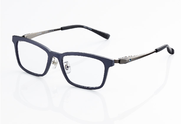 ウェリントンタイプ／ネイビー× ライトグレー