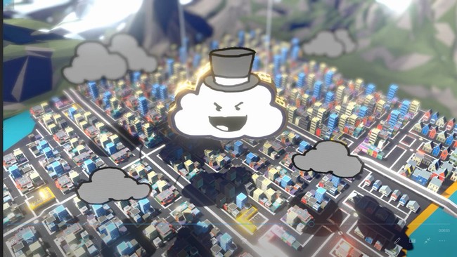 イタズラ雲になって、人間界に大混乱をもたらすゲーム『レインパレード　イタズラ雲の冒険！』が本日発売！