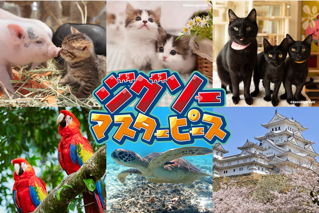 Nintendo Switch用ジグソーパズルゲーム『ジグソーマスターピース』 リリース1周年を記念して『飛び猫』の五十嵐健太氏3作品を含む追加パック7種を提供開始　　　　　　　　