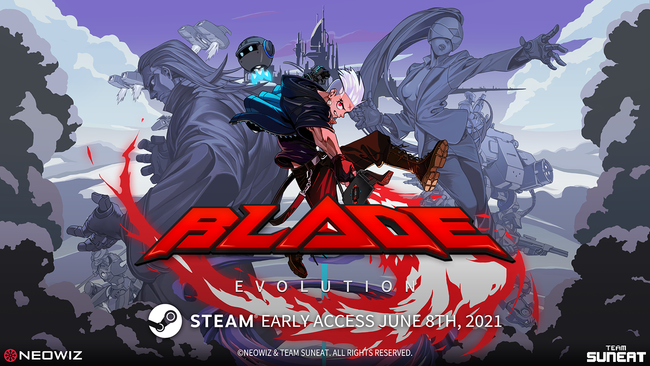 【NEOWIZ　プレスリリース】新作PC向け2Dローグライトアクションゲーム『Blade Evolution（ブレードエボリューション）』6月8日STEAMよりアーリーアクセスをリリース予定！