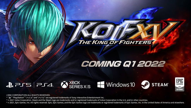 対戦格闘ゲーム『THE KING OF FIGHTERS XV』をマルチプラットフォームで発売決定！