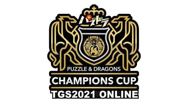 「パズドラチャンピオンズカップ TOKYO GAME SHOW 2021 ONLINE」ロゴ