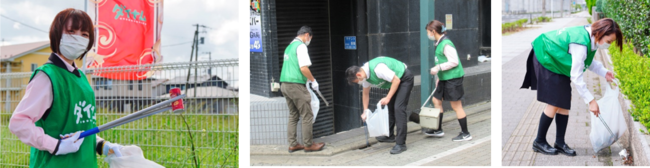 ダイナム全398店舗、約1,200名が地域清掃を実施