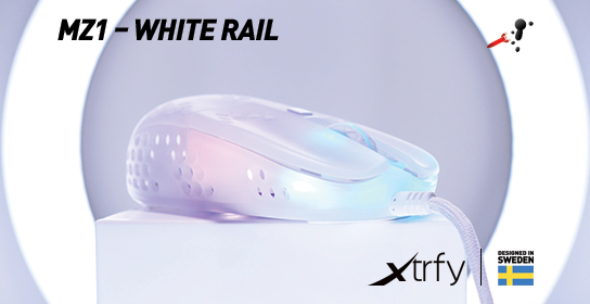 Xtrfy MZ1 - White Rail