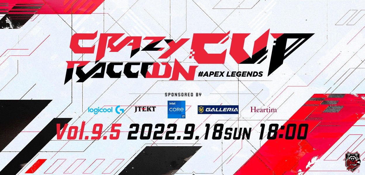 ライブ配信サービス「Mildom」で、プロゲーミングチーム　Crazy Raccoonが開催する「Crazy Raccoon Cup Apex Legends 9.5」を配信決定