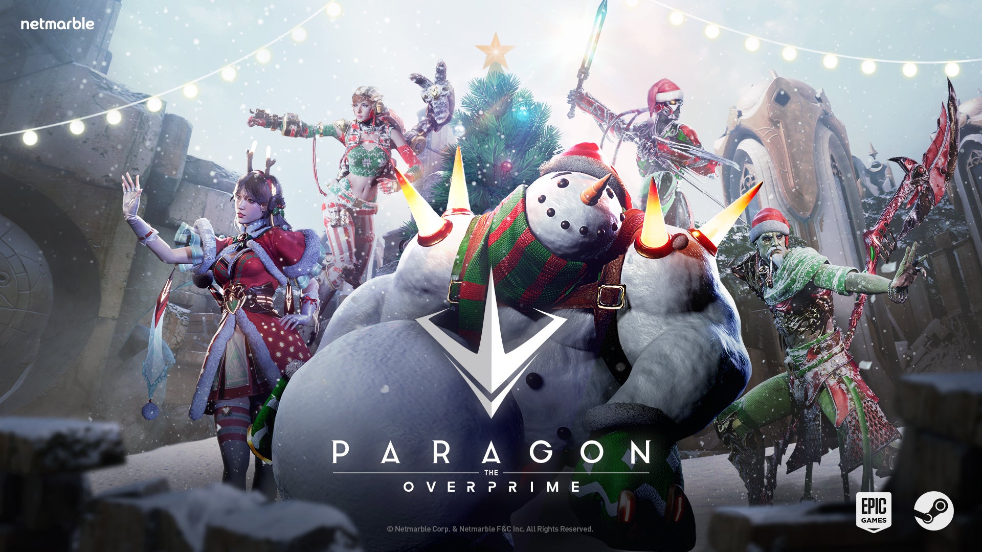 3D TPS MOBA最新作『PARAGON: THE OVERPRIME』年末年始に楽しめる最新アップデートを実施！