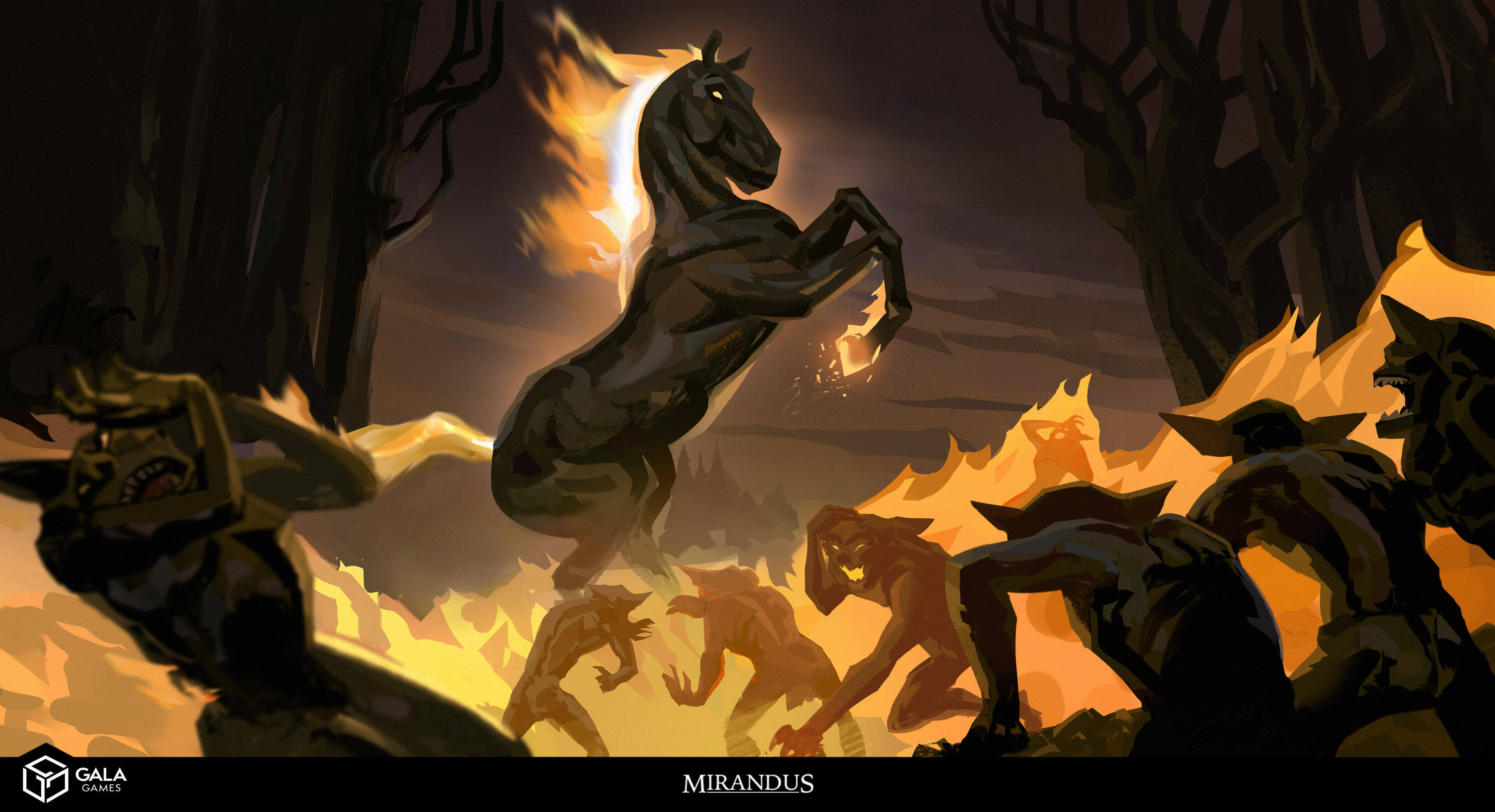 Gala Games、開発中のWeb3 MMORPG「Mirandus」の
特別な馬のNFTを発売