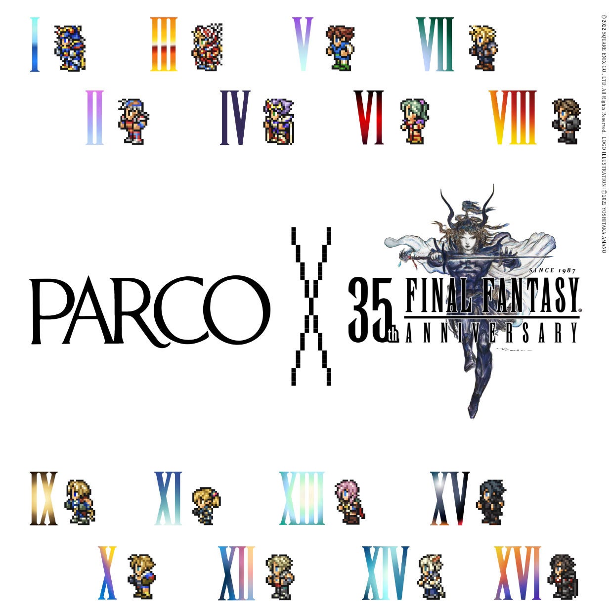 PARCO×FINAL FANTASY 35th ANNIVERSARY“ 第1弾「PARCO グランバザール 