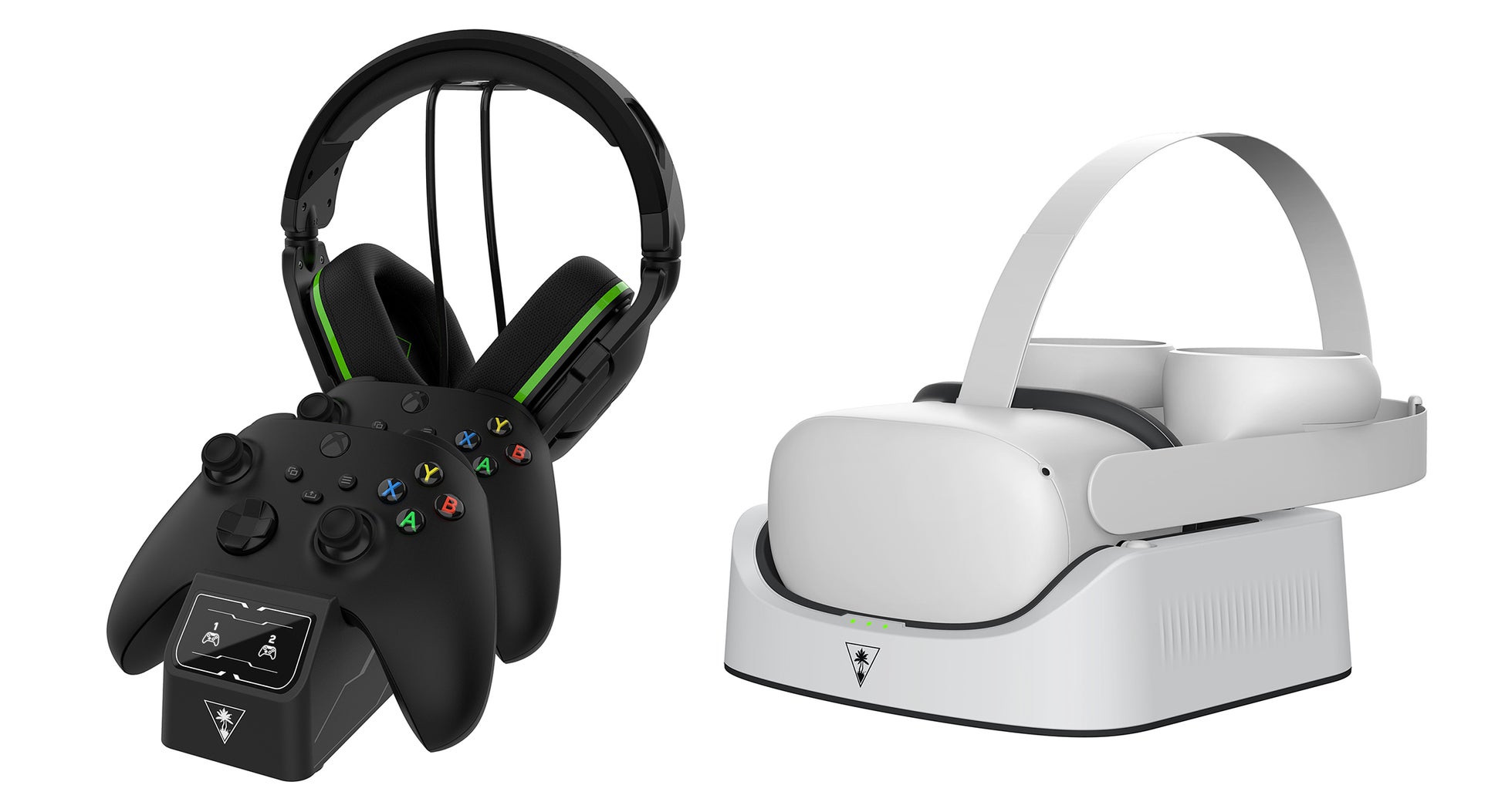 Turtle Beachの充電ステーション、Xbox対応コントローラー向け「Fuel デュアルチャージャー」とMeta Quest 2向け「Fuel VR チャージャー」の販売を開始