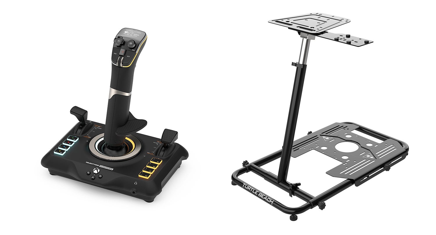 Turtle Beach、フライトシミュレーションコントローラー「VelocityOne  Flightstick」と周辺機器用ユニバーサルスタンド「VelocityOne Stand」を販売開始 | ゲームハック