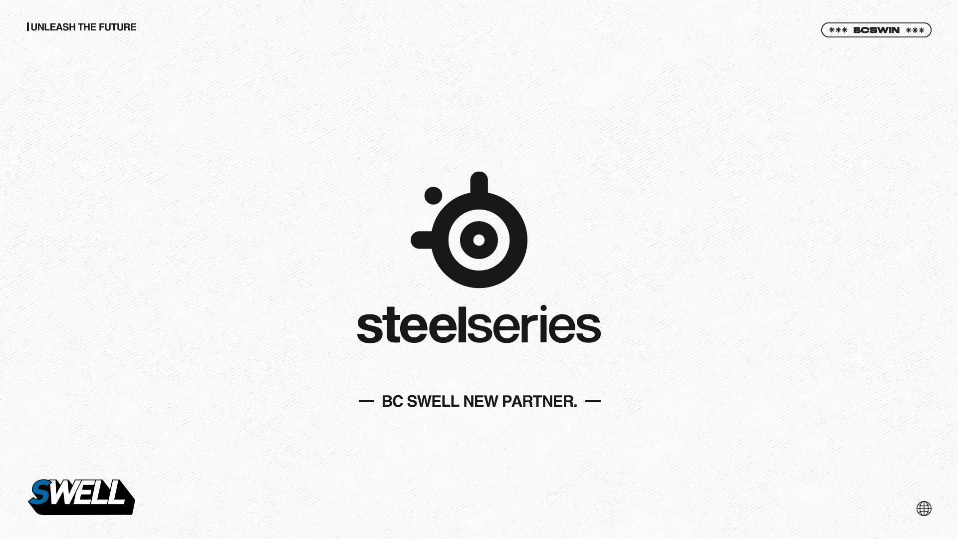プロeスポーツチーム 「BC SWELL」ゲーミングデバイスブランド「SteelSeries」とのパートナーシップ契約締結のお知らせ