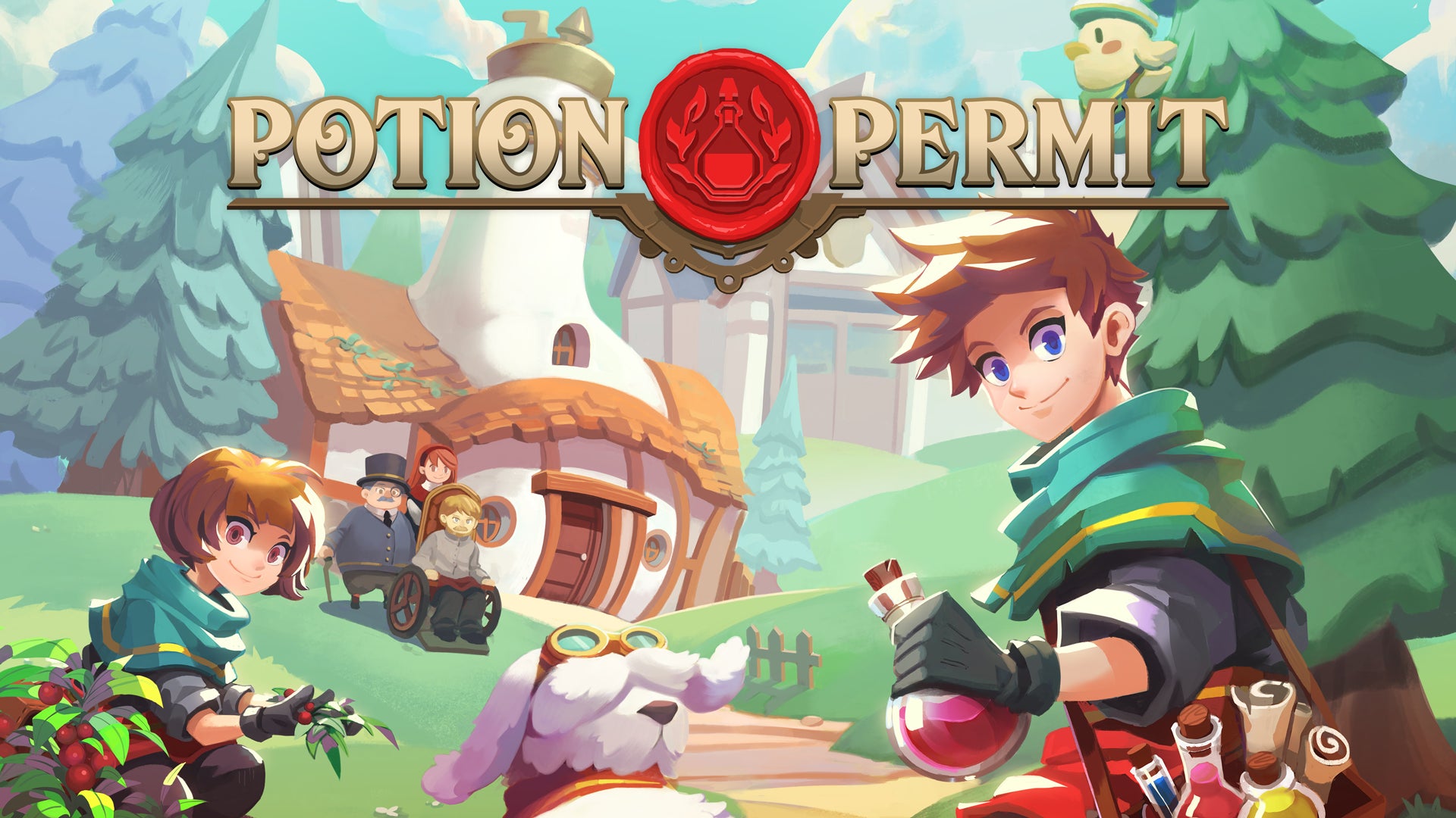 特効薬を調合し、村の住人を救え！薬師シミュレーションRPG 『Potion Permit』Switch/ PS4/ PS5版が本日より配信開始！