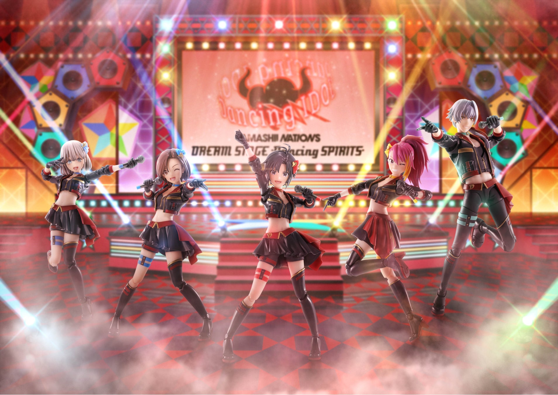 『アイドルマスター』シリーズより「Dancing IDOL」をテーマに選抜された5人がS.H.Figuartsで登場！