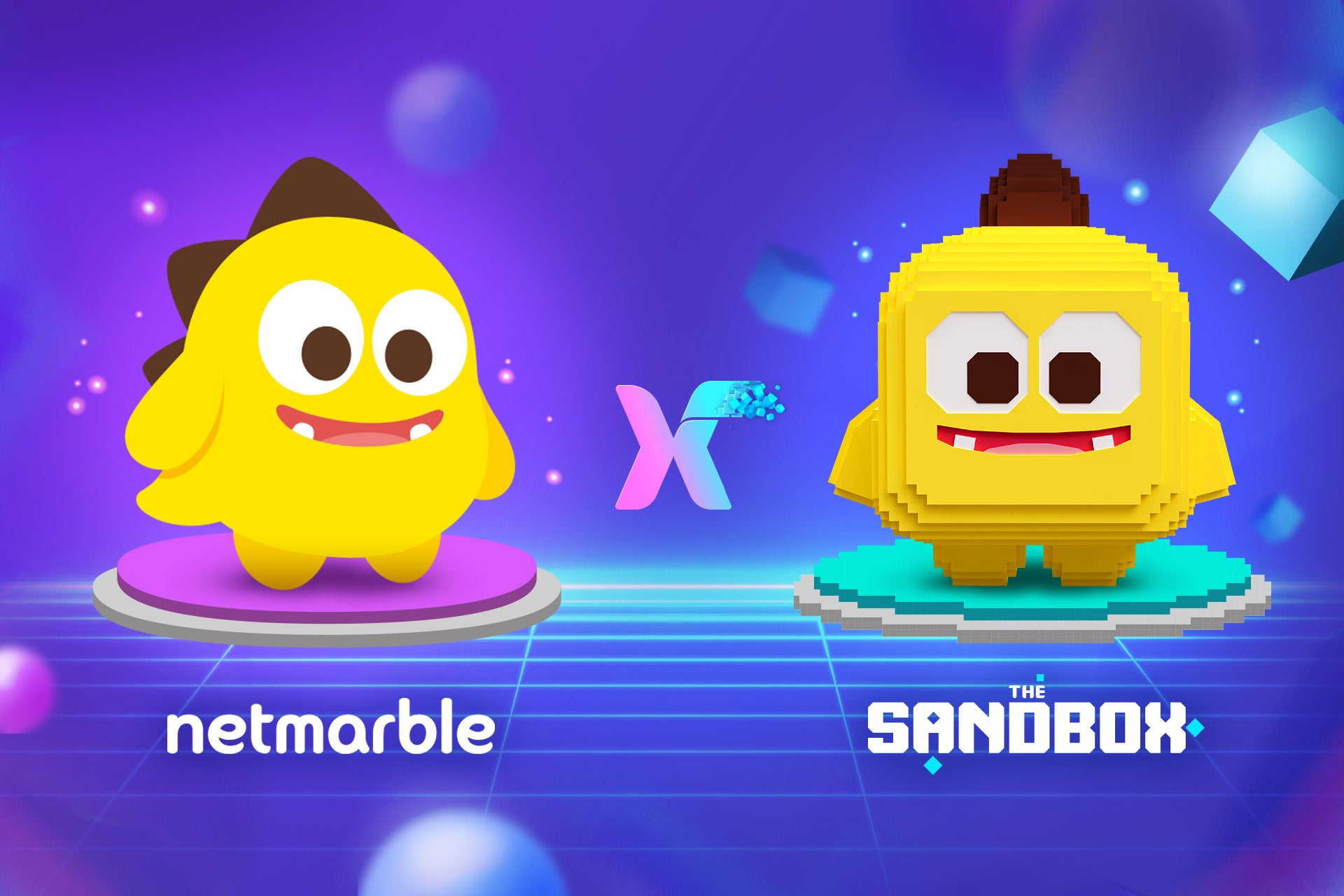 ネットマーブル、『The Sandbox』と戦略的パートナーシップを締結し、新たなメタバースコンテンツと体験を創出