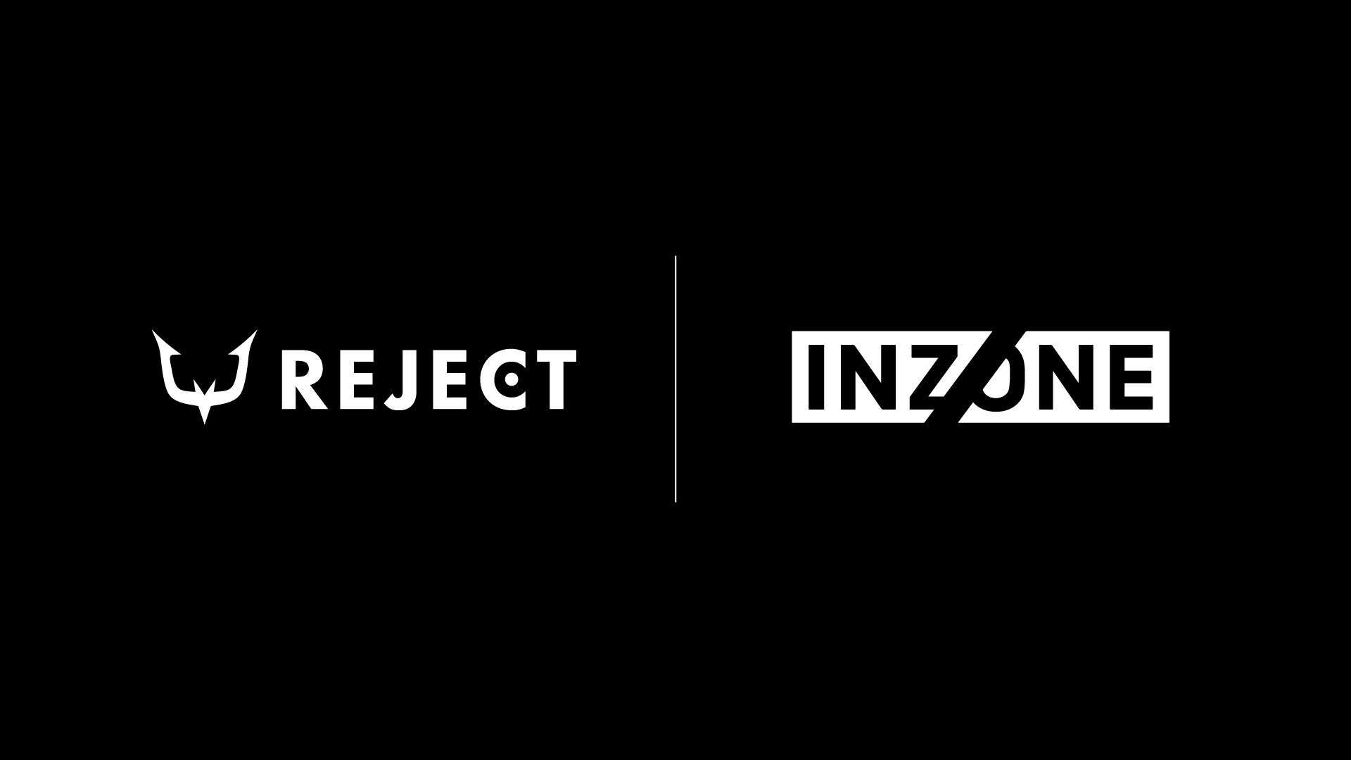 プロeスポーツチームの「REJECT」、ソニーのゲーミングギア「INZONE™」のヘッドセットシリーズにおけるスポンサーシップ契約を締結