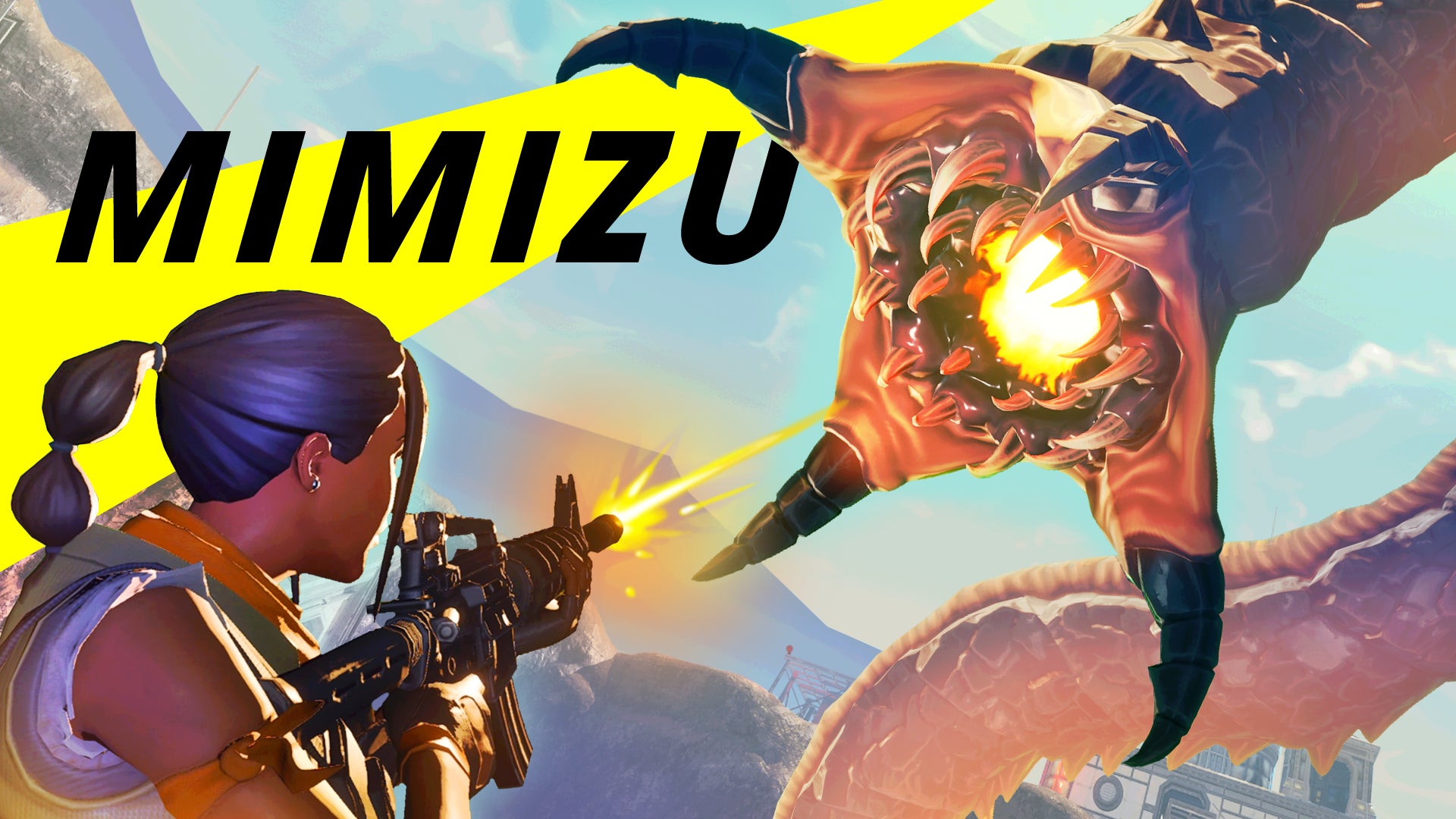 UEFNでゲーム会社がどこまで本格ボスバトルを作れるかに挑戦！　ヒストリアが『フォートナイト』内にて超巨大生物と戦う『MIMIZU』を公開。