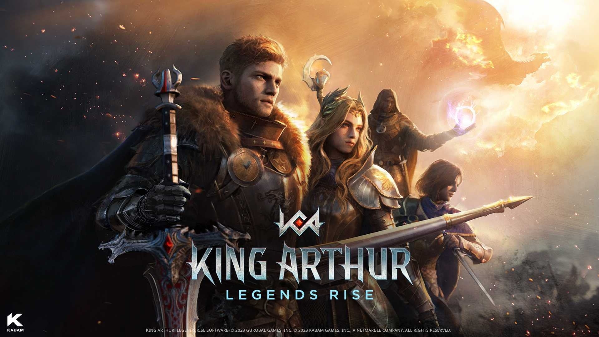 Kabamの新作RPG『King Arthur: Legends Rise』2023年内正式リリースを決定！事前登録も受付中！