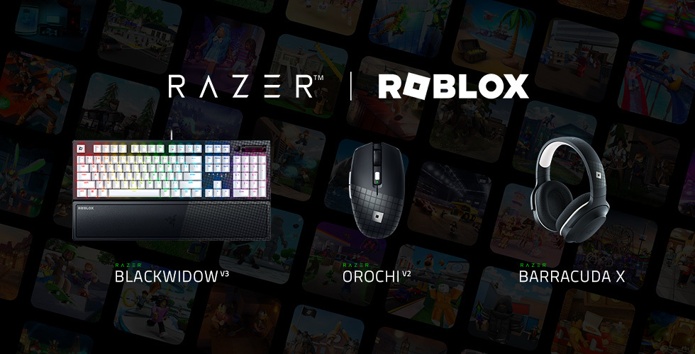 ＜Razer＞ 人気ゲームプラットフォーム「Roblox」との
コラボレーション　
「Razer | Roblox コレクション」の3製品の他、
計5製品を6月30日(金)に販売開始