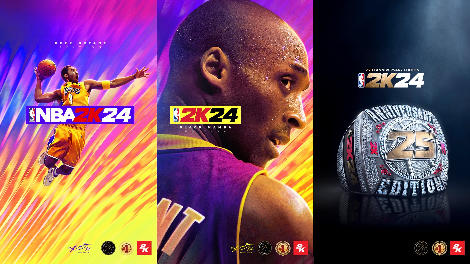「コートで、会おう。」最高のレジェンド、ブラック・マンバことコービー・ブライアントが『NBA® 2K24』最新作のカバー選手として登場