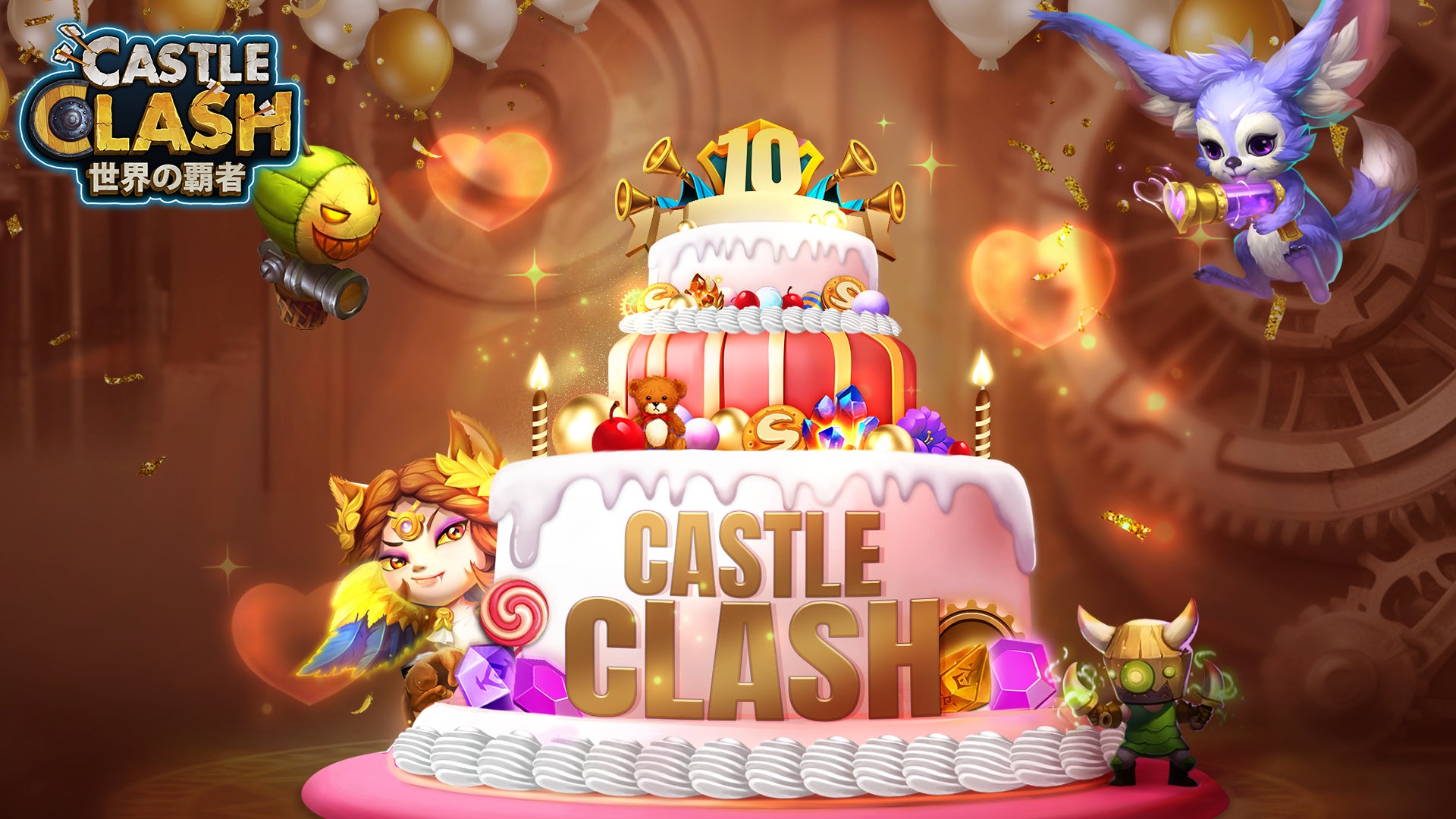 Castle Clash、リリース10周年記念イベントを開催！『カンフー・パンダ』とのコラボ決定！