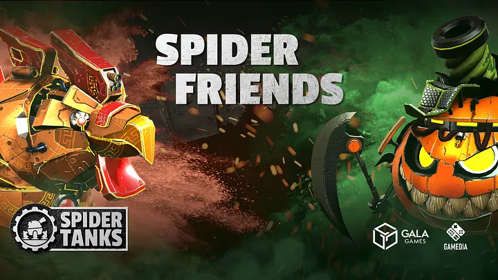 Gala Games、Web3 PvP eスポーツ「Spider Tanks」の
フレンズ紹介プログラム(スパイダーフレンズ)を開始！