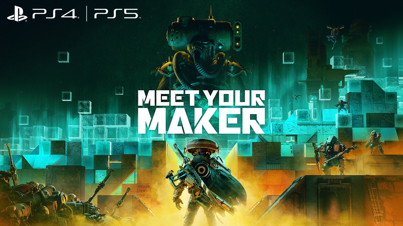 一人称視点の新感覚ビルド＆レイドゲーム『Meet Your Maker』（PS5/PS4用）が2023年11月22日（水）にパッケージ版で登場！初回購入特典として「オリジナルアートブック」が付属。