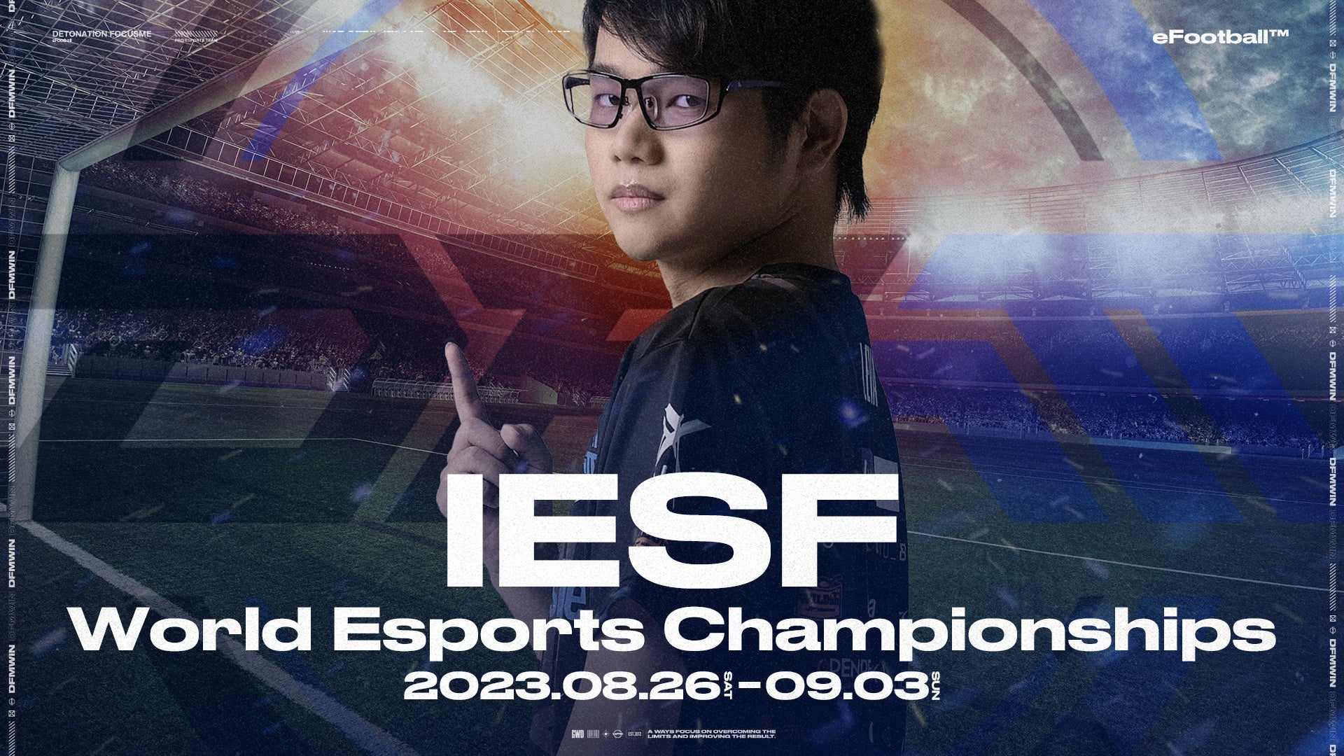 DetonatioN FocusMe、「IeSFワールド eスポーツチャンピオンシップ」に「eFootball」部門のLeva選手が日本代表として出場