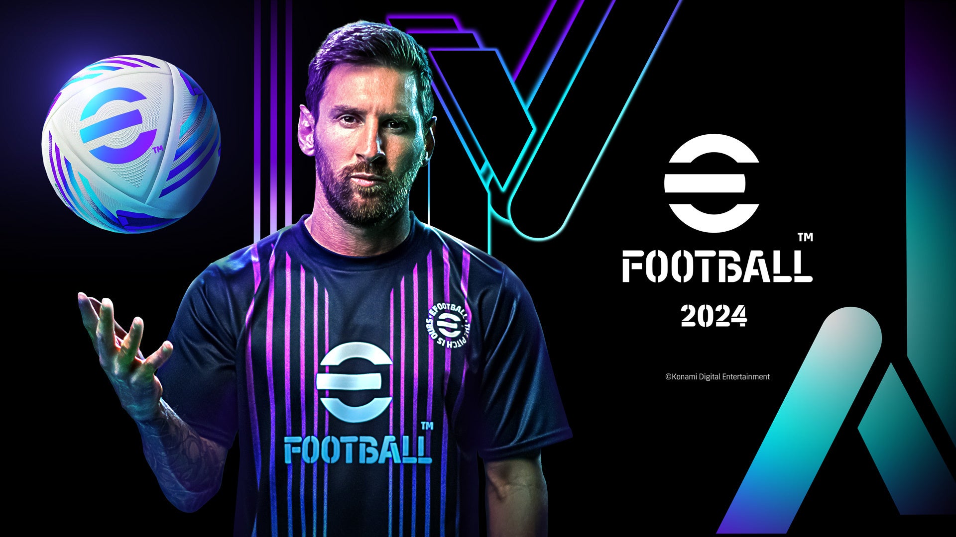 『eFootball™ 2024』へ大型アップデート！進化した操作性を最新データで体感しよう！世界最高のサッカー選手・メッシがアンバサダーに就任