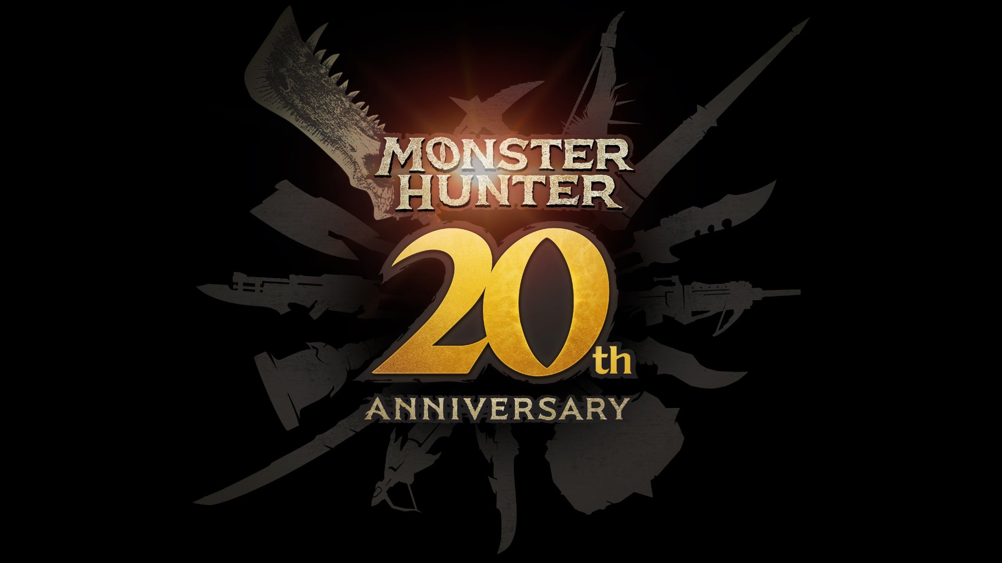 「モンスターハンター」シリーズ20周年ティザーサイトがオープン。初公開の20周年ロゴデザイン＆記念ビジュアル第1弾を発表！