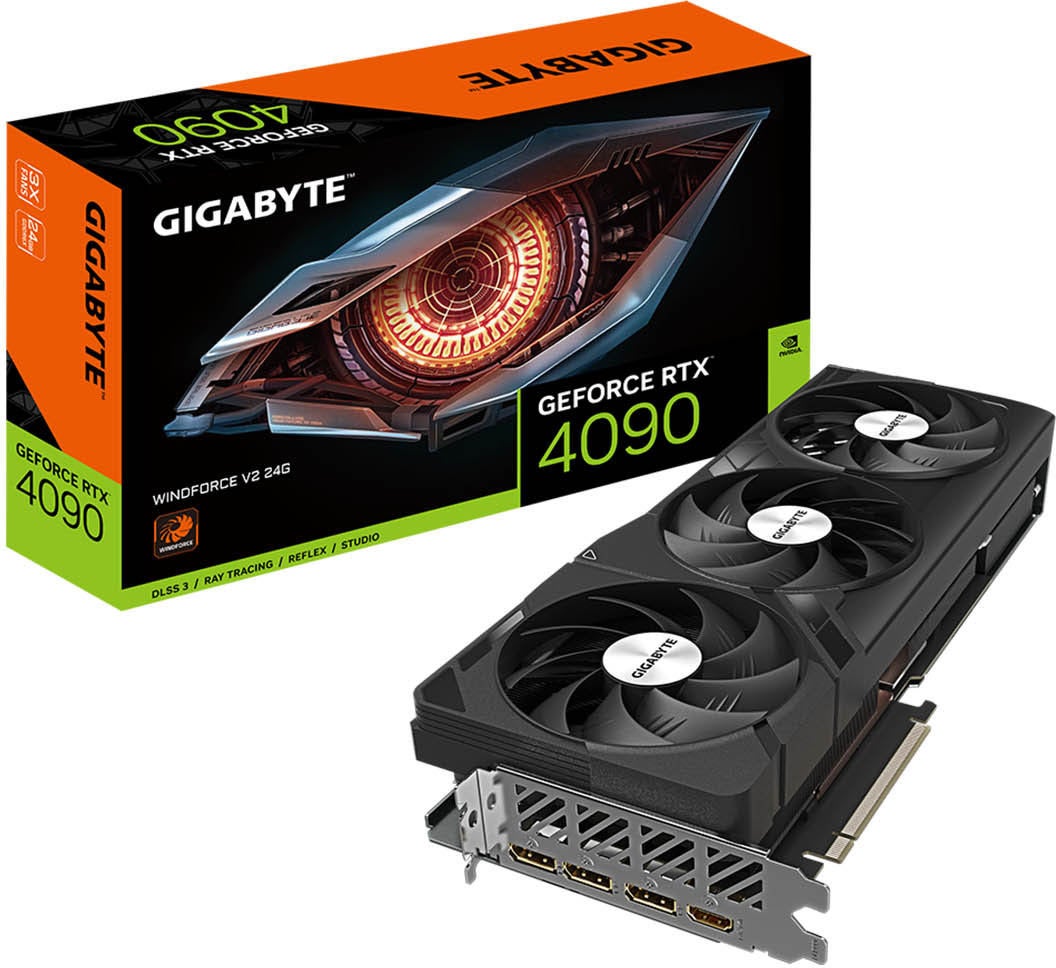GIGABYTEからGeForce RTX 4090 高冷却3連ファン搭載グラフィックボード「GV-N4090WF3V2-24GD」発売