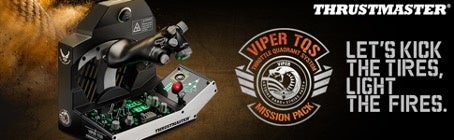 Thrustmaster® は、 米国空軍公式ライセンスを取得した PC 互換の Viper TQS (Throttle Quadrant System) 製品シリーズをリリースいたしました。