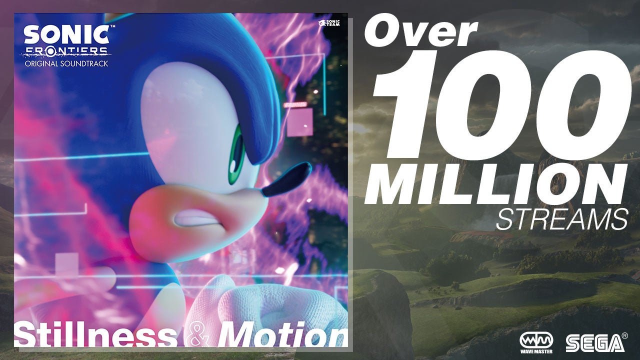 『ソニックフロンティア』サウンドトラック「Sonic Frontiers Original Soundtrack Stillness & Motion」総ストリーミング再生数1億回突破！