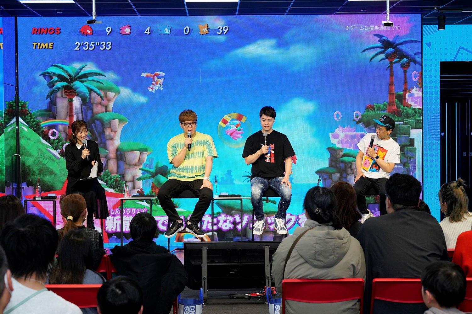 大人気動画クリエイターのHIKAKINさん、Masuoさんも登場した『ソニックスーパースターズ』シークレットイベントを完全レポート！