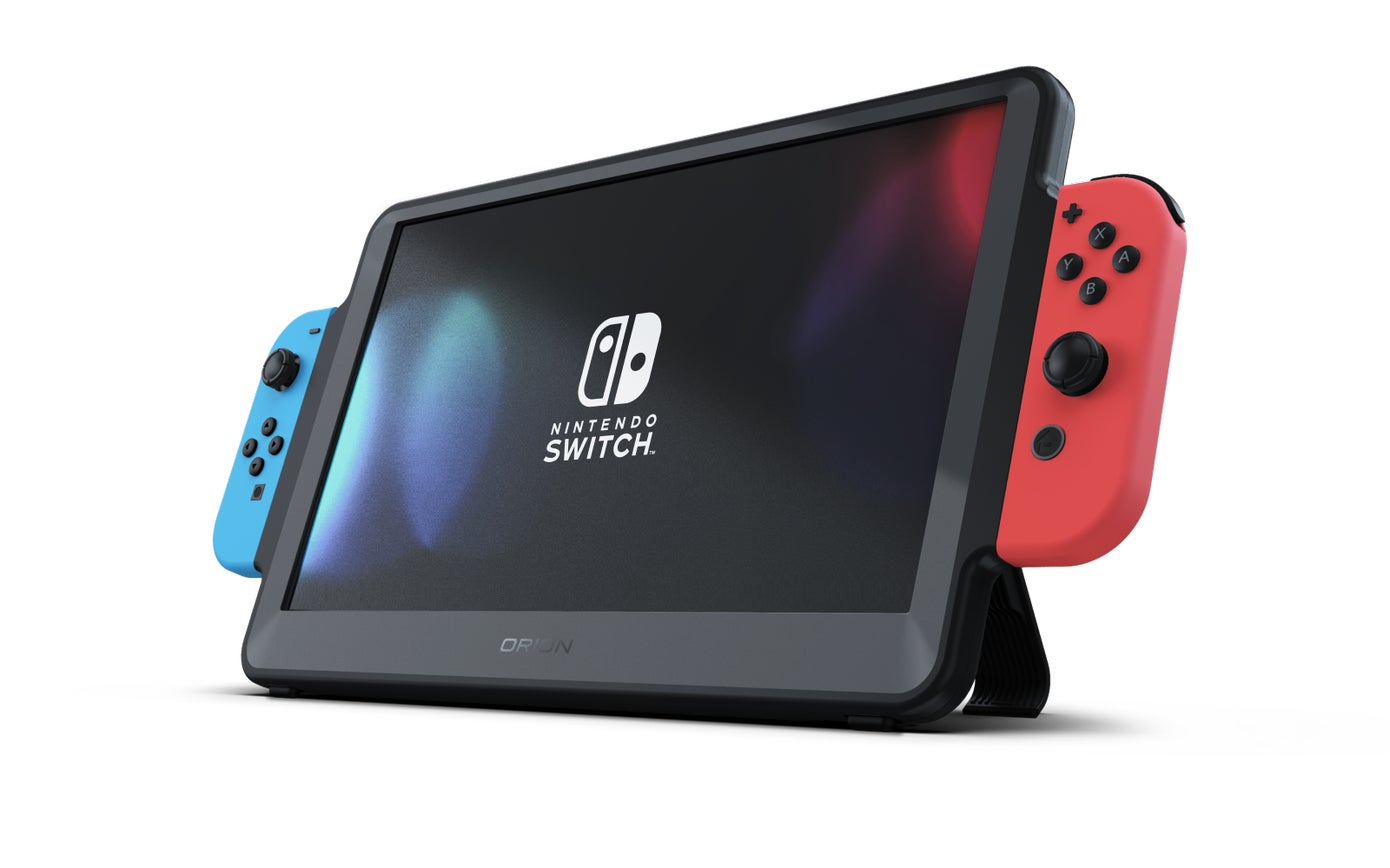Nintendo Switch、有機モデル、その他のゲームデバイスなどに対応した次世代ハンドヘルド プラットフォームORION by Up-Switch ゲーミングディスプレイ 3/15 国内発売