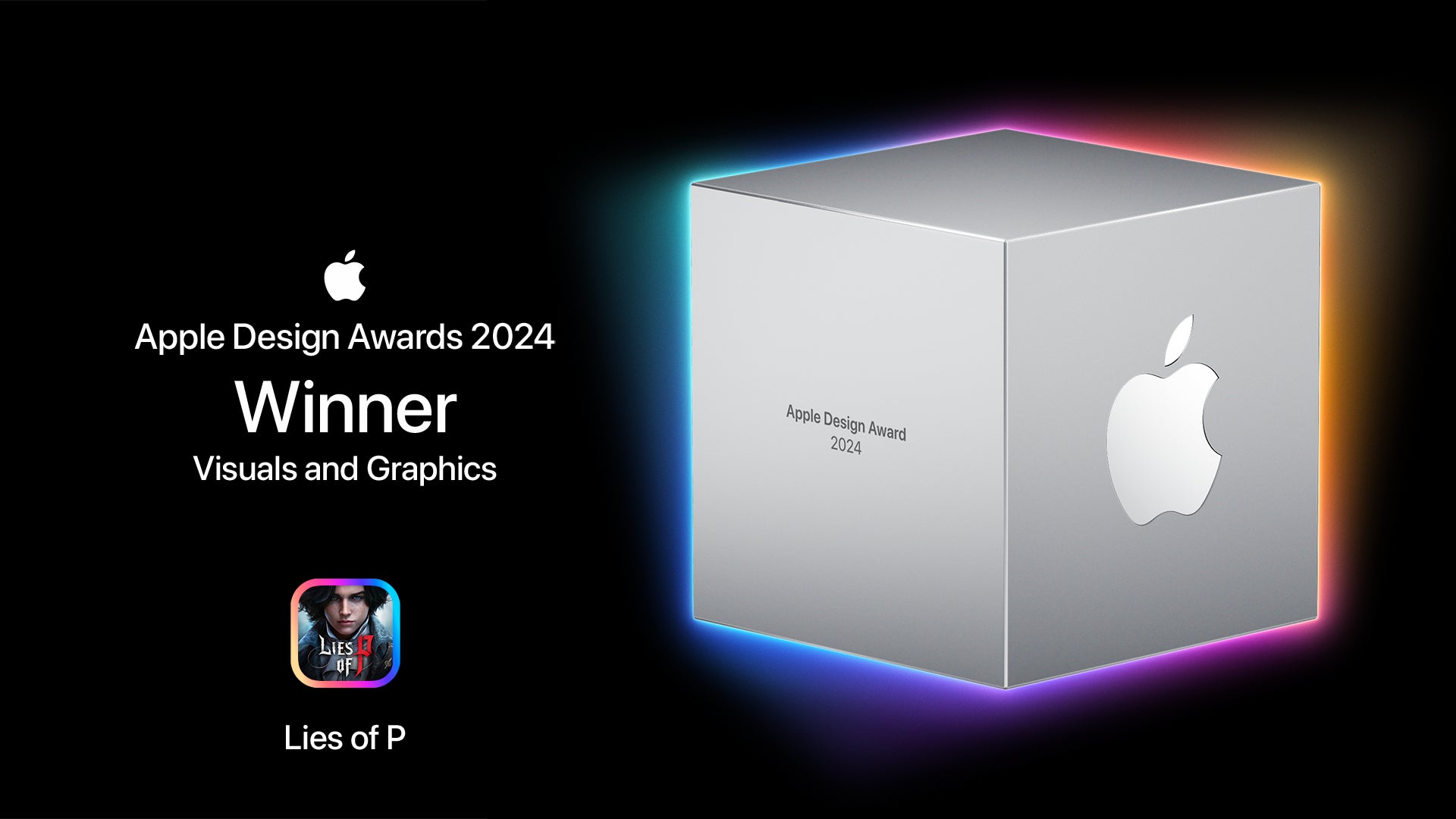 【NEOWIZ　プレスリリース】ソウルライクアクションRPG 『Lies of P』 「Apple Design Awards2024」にて「Visuals and Graphics」部門受賞