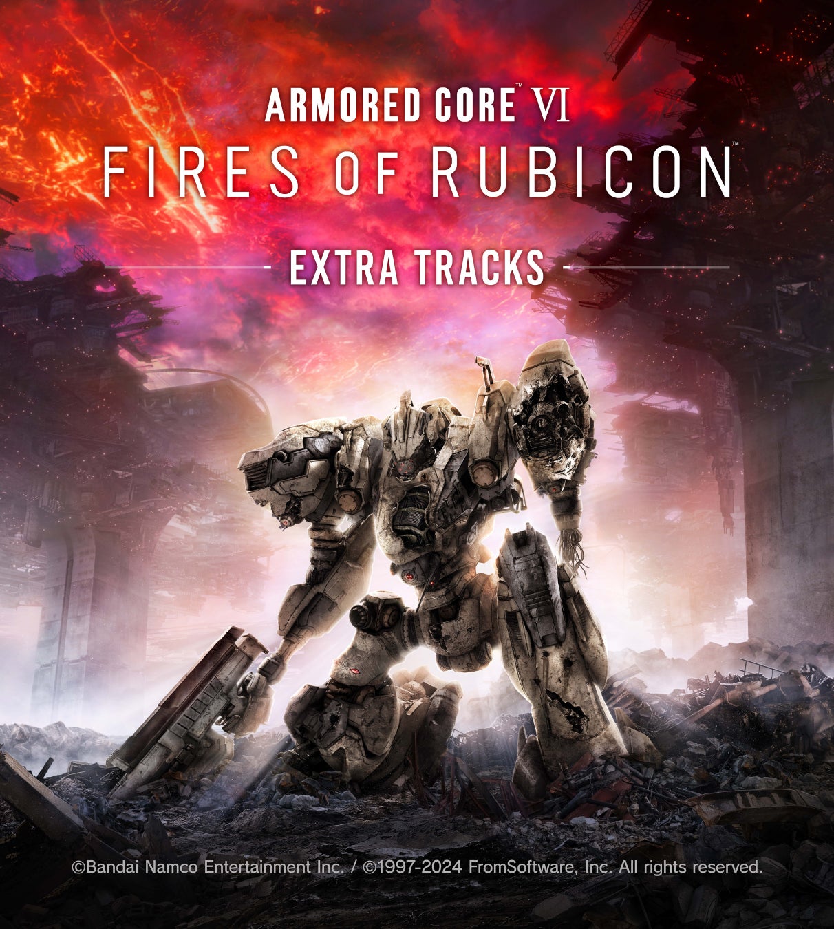 『ARMORED CORE Ⅵ FIRES OF RUBICON ORIGINAL SOUNDTRACK ‐Extra Tracks‐』配信開始！