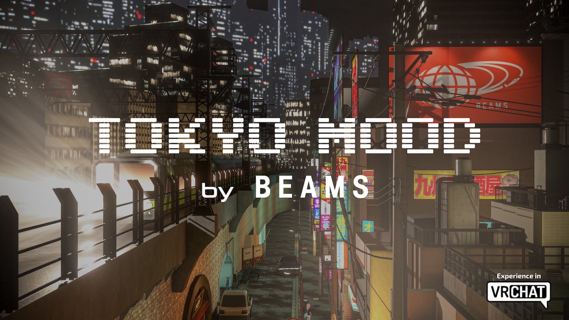 BEAMSのバーチャルワールドがVRChatに登場 「Tokyo Mood by BEAMS」