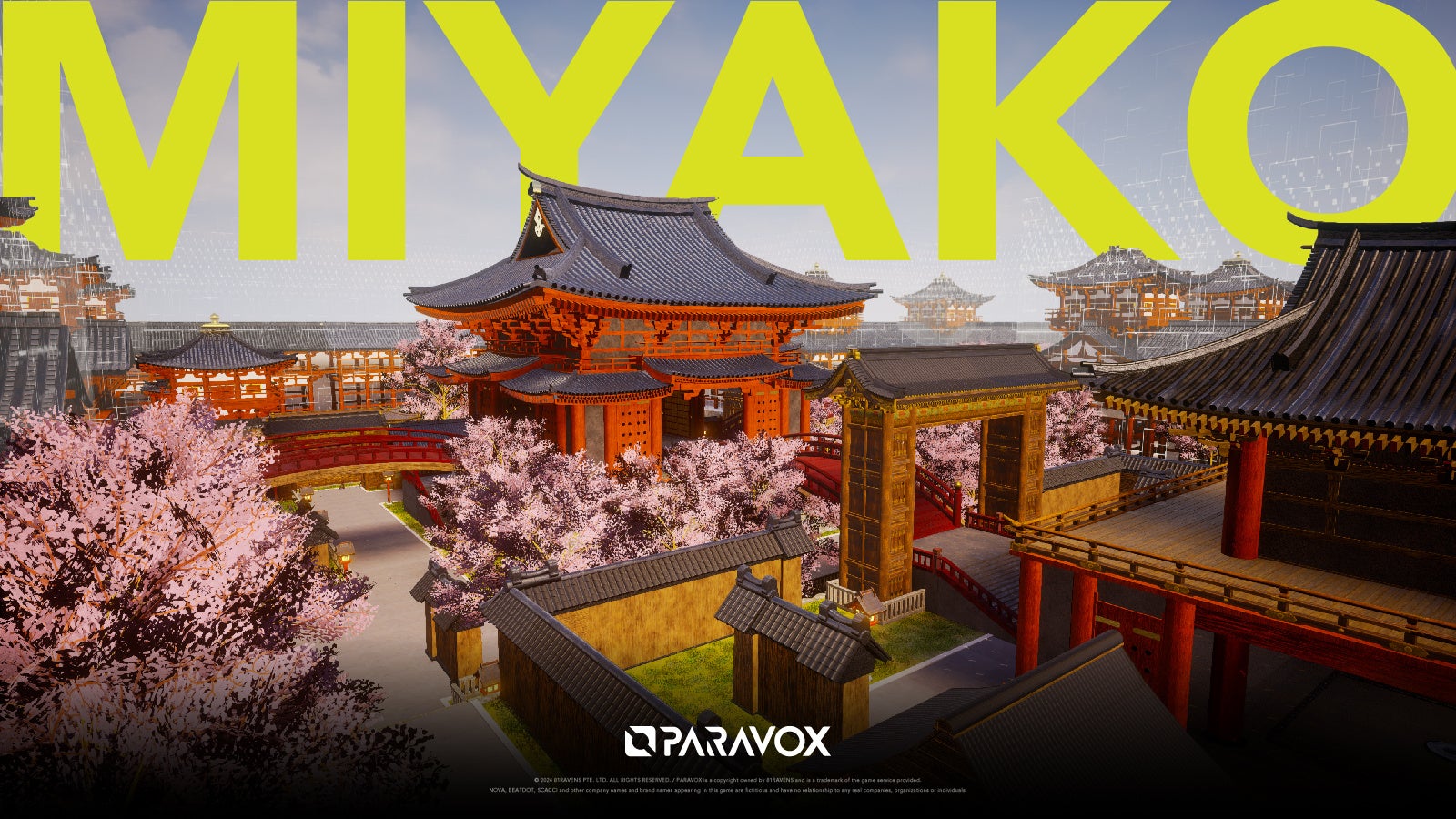 eスポーツシューター「PARAVOX」に新マップ「MIYAKO」が本日より実装