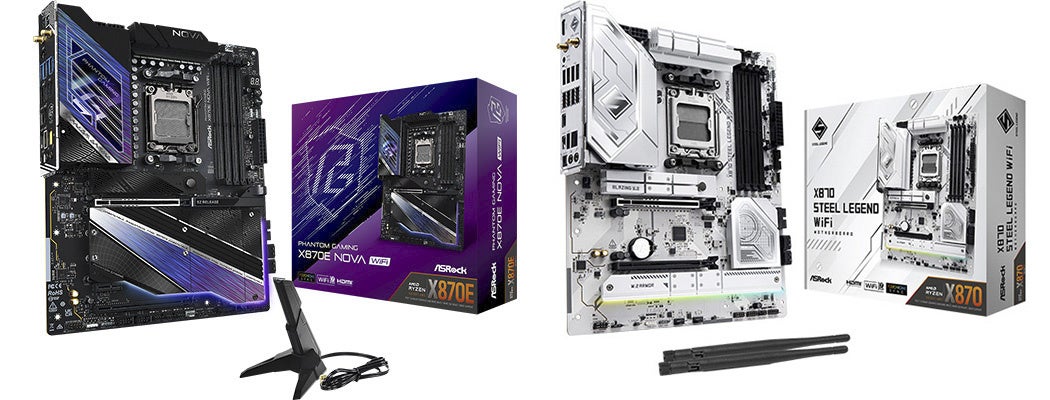 ASRockから、AMD X870 / X870Eチップセット搭載マザーボード 発売 フラグシップモデルから、定番モデルまで 7製品ラインナップ