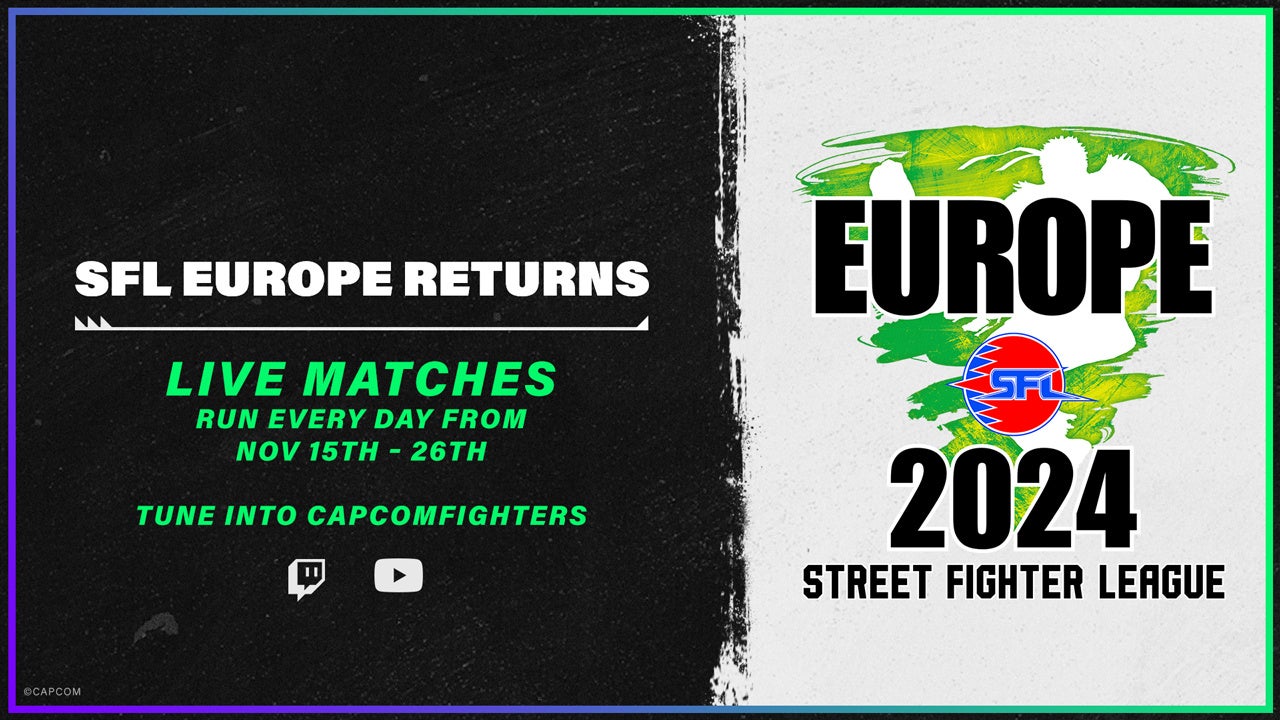 EMEA地域のSFリーグが開幕！　「ストリートファイターリーグ: Pro-EUROPE 2024」は全試合Live配信でお届け！