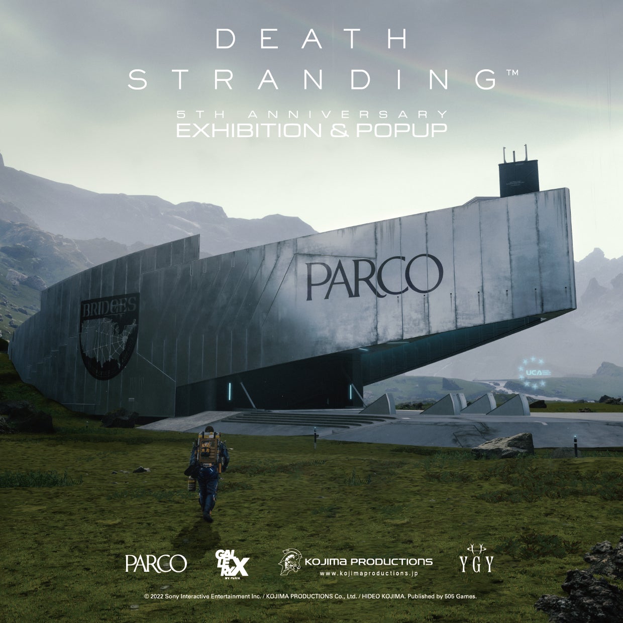 世界的大ヒットゲーム 発売5周年記念イベント“DEATH STRANDING 5th Anniversary Exhibition & Popup”渋谷PARCOでの展覧会・POPUPの詳細が決定！