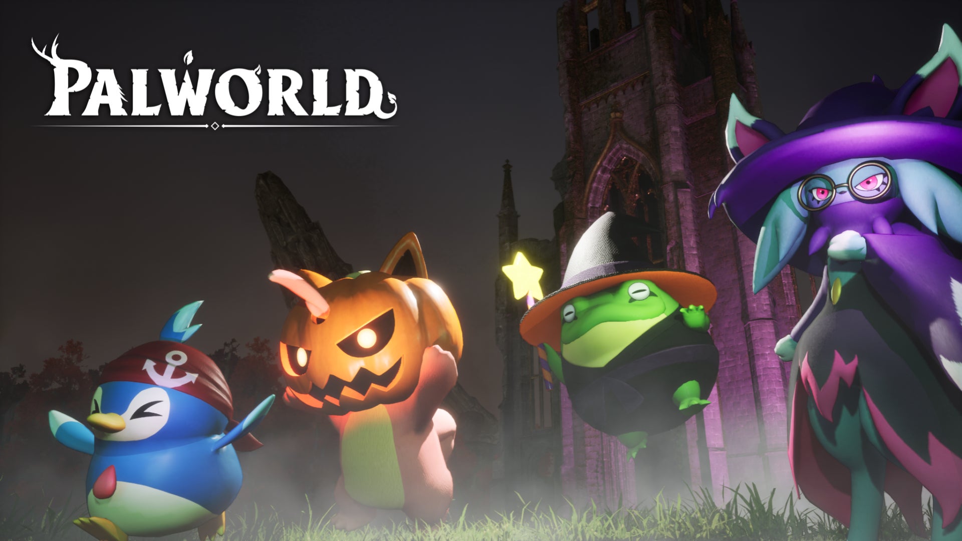 『Palworld / パルワールド』ハロウィン特別プレゼント！パルの見た目が変わる４種のスキンを全プレイヤーに無料配布！