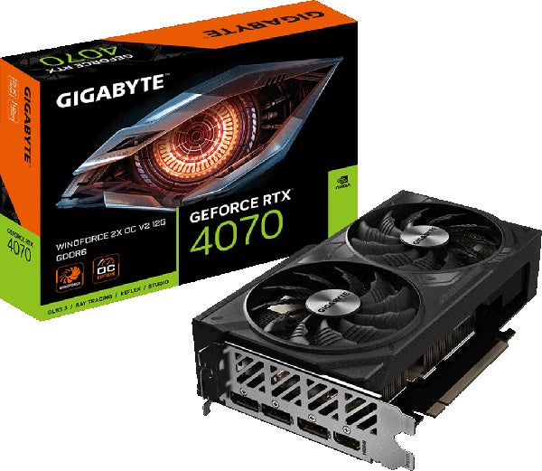 GIGABYTEから、GeForce RTX 4070 高冷却デュアルファン搭載オーバークロックグラフィックボード『GV-N4070WF2OCV2-12GD』発売