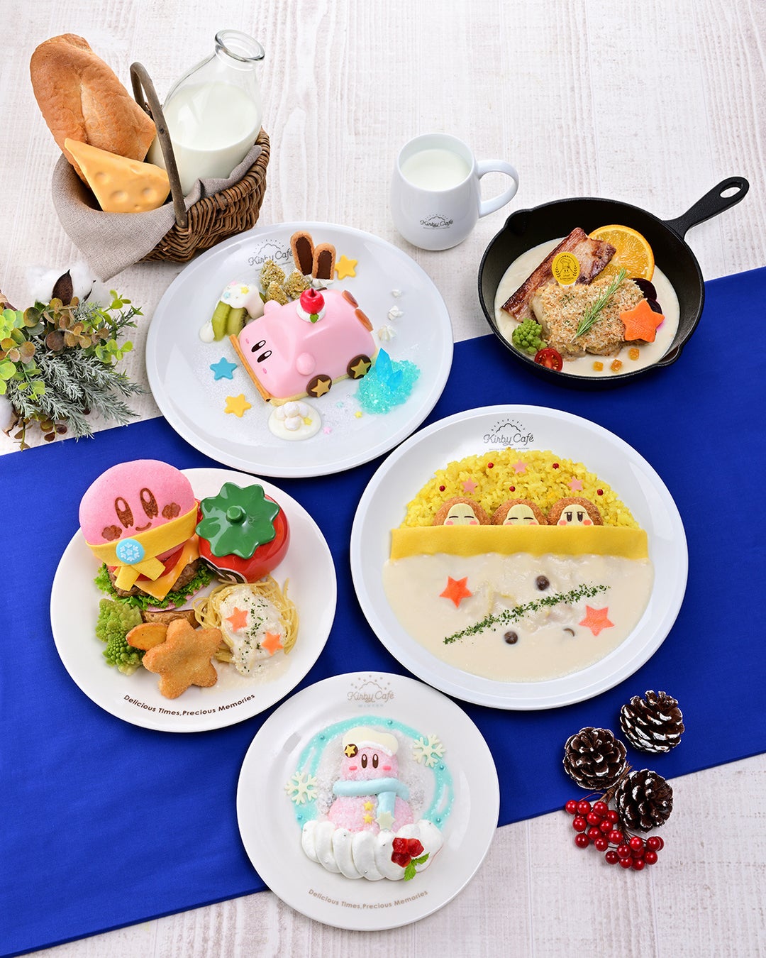 星のカービィの『Kirby Café (カービィカフェ)』にて「カービィカフェ WINTER 2024」を11月13日(水)より順次開催！ ミルクやチーズを使ったWINTER限定メニューが登場！