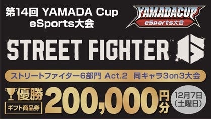 「第14回YAMADA Cup eSports大会」ストリートファイター6部門 Act.2 開催！！同キャラ3on3 Online大会