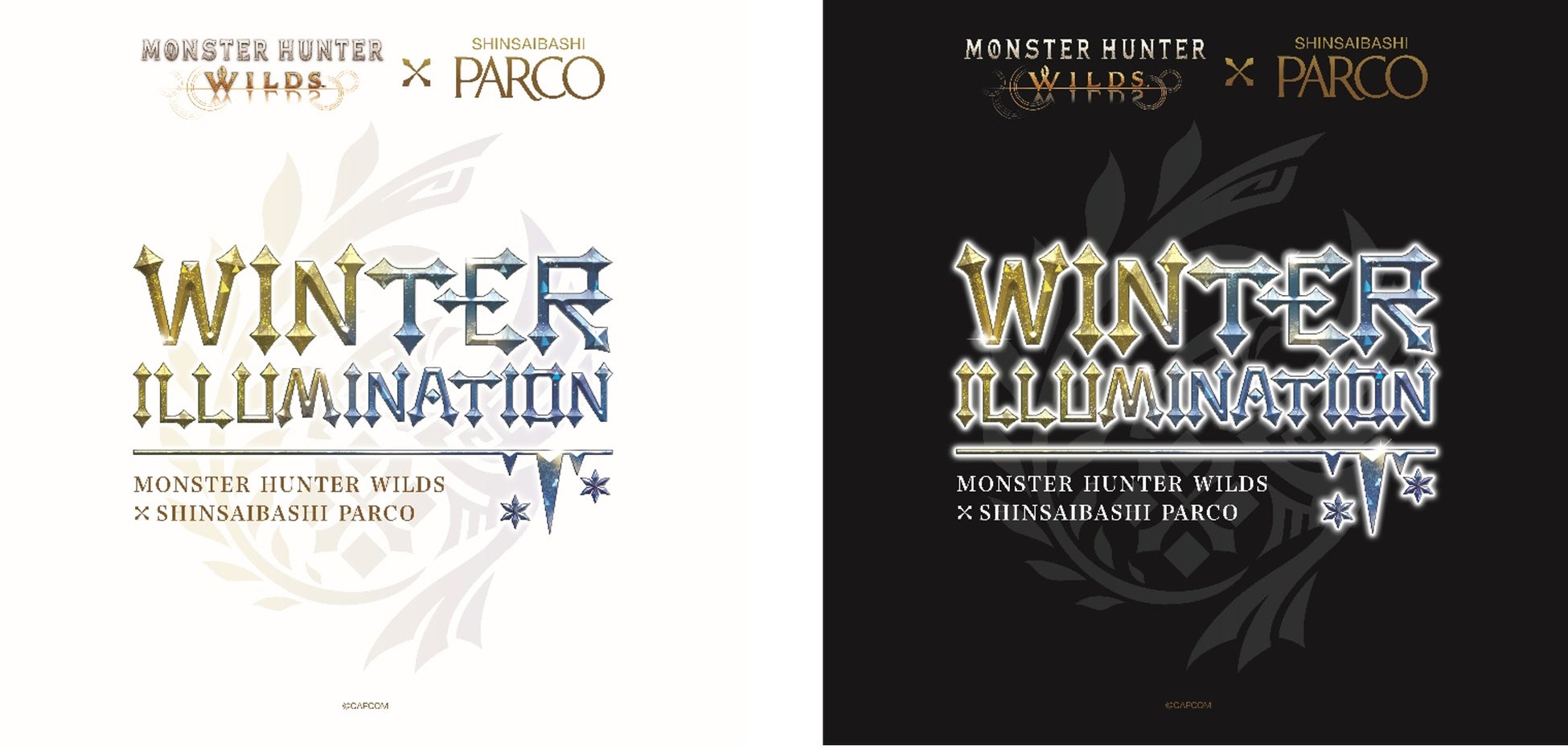 『MONSTER HUNTER WILDS×SHINSAIBASHI PARCO WINTER ILLUMINATION 』11月22日（金）よりライトアップ！！