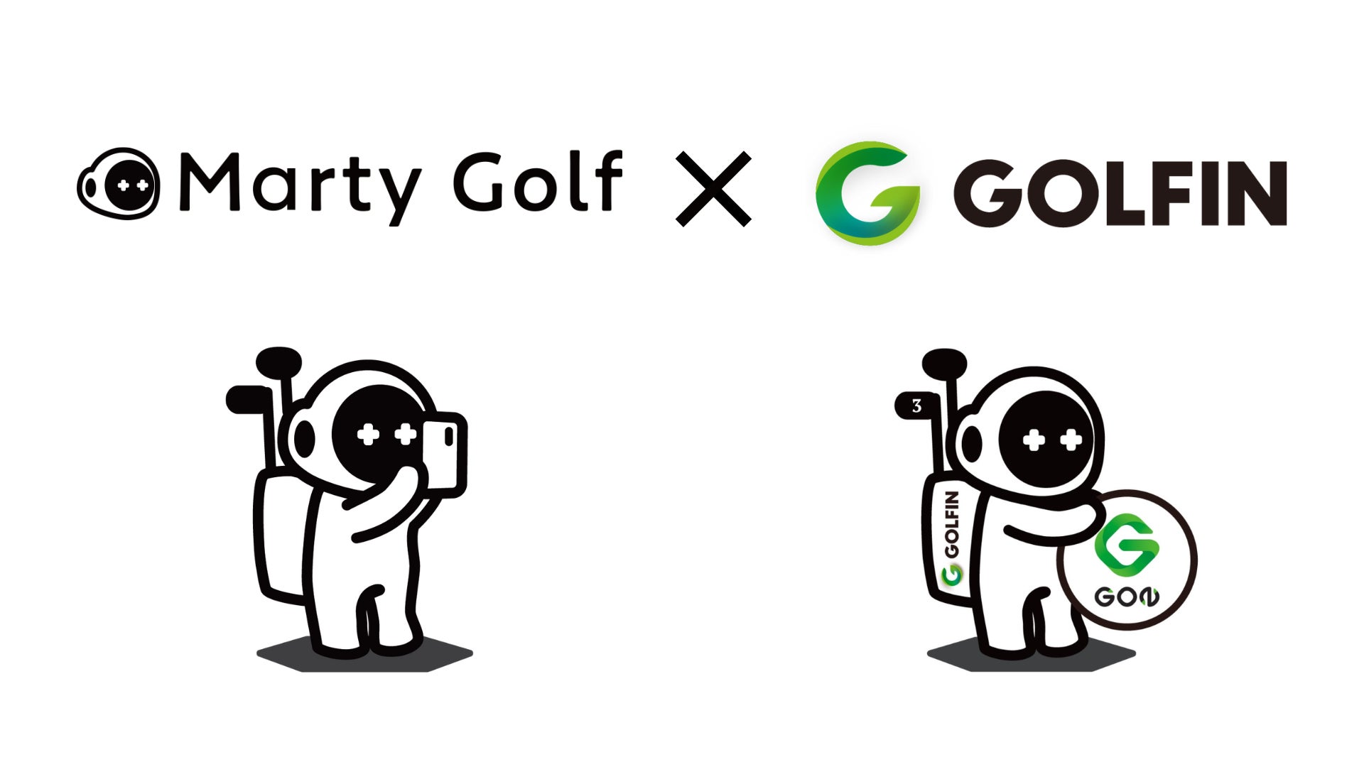 『GOLFIN』と『Marty Golf』、協力的なパートナーシップを発表—ゴルフの新たな価値創造へ